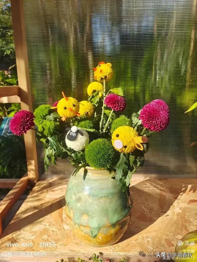 菊绽秋阳里,暗香绕中山|申艳娟