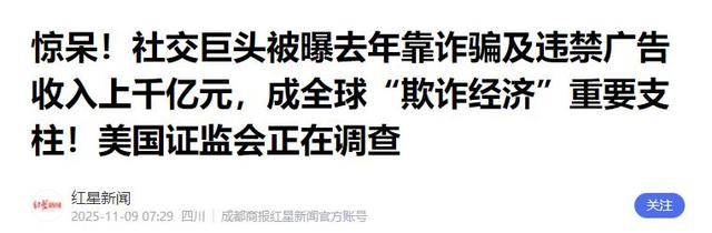 美国巨头丑闻曝光！靠诈骗狂赚1140亿元，全球数十亿用户被坑惨