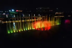 春节假期期间商丘市日月湖景区音乐喷泉播放时间公布！图片