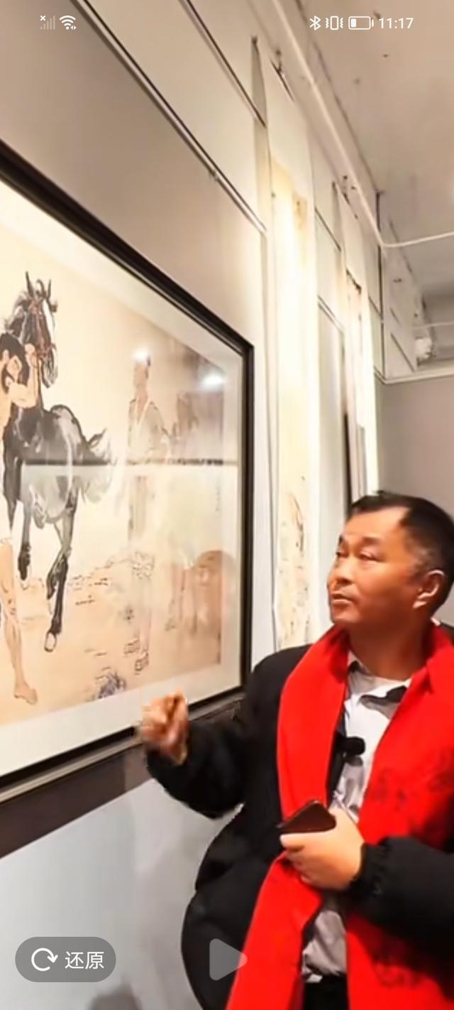 沈巍记157：沈巍与徐悲鸿心意相通，用《九方皋》里小丑敲打黑粉