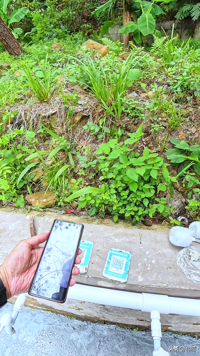 实测桂林尧山泉水水源，水质果然名不虚传