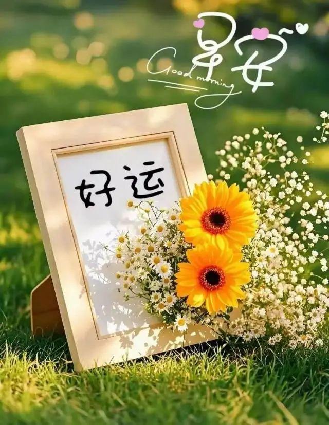 早安正能量简短励志句子，热爱生活，也会被生活治愈。早安！