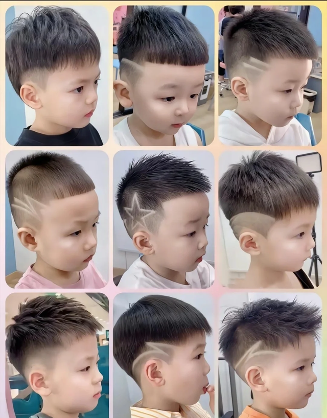 超全儿童帅气发型合集！萌娃国庆出游发型，快带孩子去剪一个