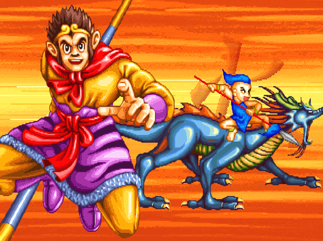 街机游戏《西游释厄传》最无耻的打法，把BOSS提前拖出来打