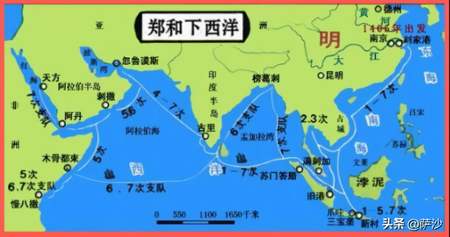 郑和下西洋究竟是赚大钱还是亏大本？1405年7月11日郑和船队出发