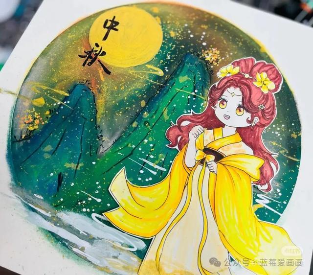 简笔画最全中秋节主题绘画＋绘画思路，张张创意满满！