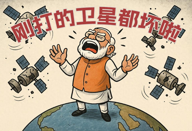 曾吹嘘拳打北斗脚踢GPS，印度卫星导航系统NAVIC即将全面崩溃