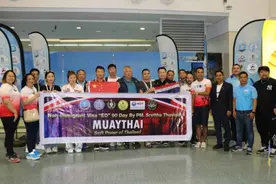 首批泰拳签游客已经入境泰国！图片