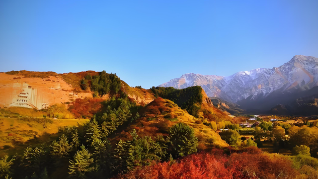 一个肃南县，半座祁连山，两块飞地显神奇，甘肃省内独此一家