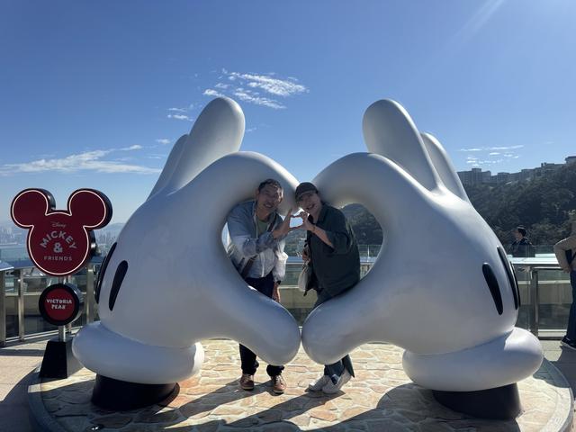 在香港只玩了两天