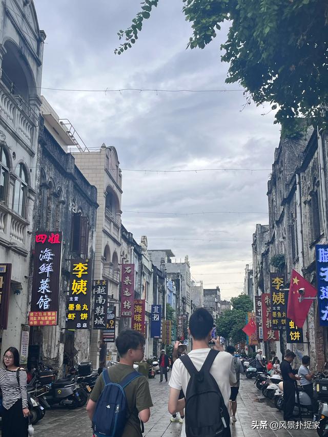 广西北海老街，美食丰富的一条老街！
