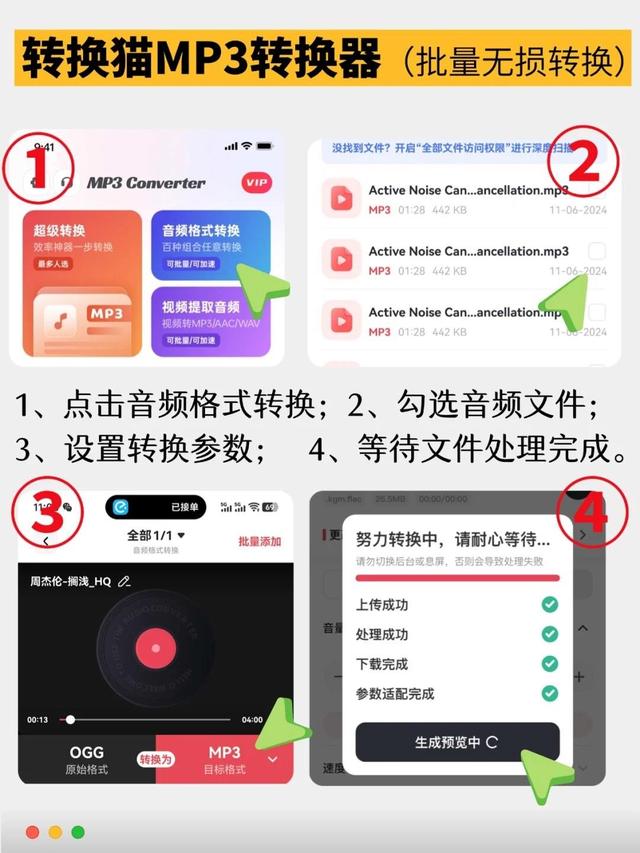 ncm格式如何转换为mp3？5招搞定ncm转mp3，零基础也能学会！