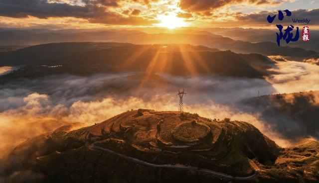 【小陇画报·440期】冬日华池黄土塬 色彩斑斓景如画