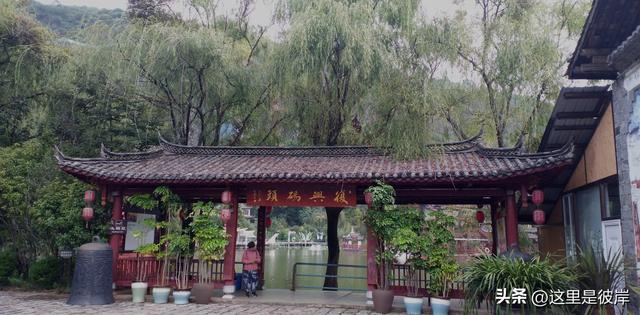 乘旅游专线游丽江的观音峡