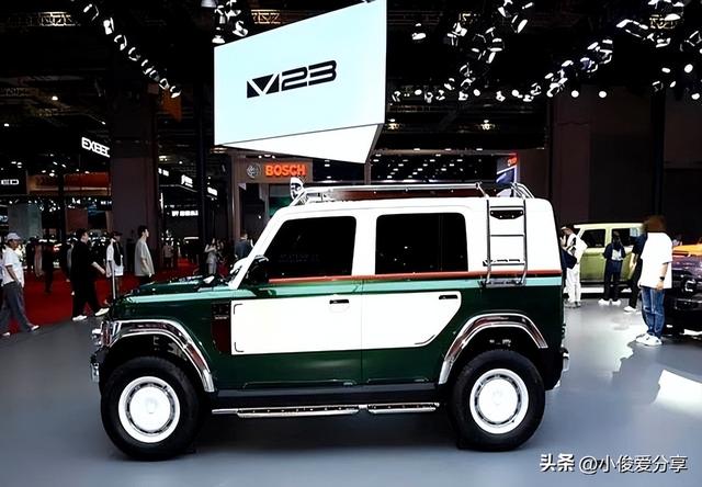 奇瑞造了台“老吉普”。比大G还帅，内饰很科幻，人人都能买得起