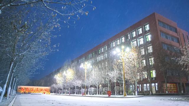 河北衡水：2025年首次降雪，臻园雪景绝绝子！