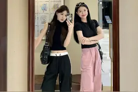 这七组闺蜜穿搭，太好看了！大长腿美女爱了！图片