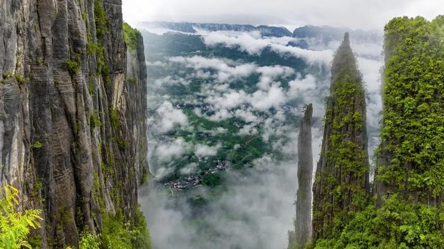 雨后初霁，恩施大峡谷重焕仙境！