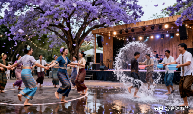 限时30天！昆明蓝花楹盛放！泼水狂欢、水果自由，五一赴这场紫色浪漫