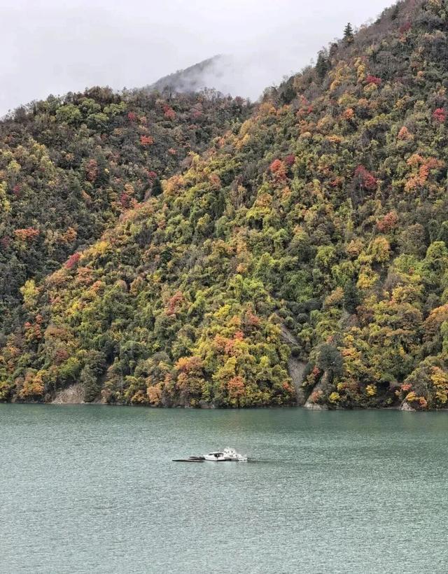 【美丽四川】平武天母湖，邂逅一场彩林与碧水的秋日盛宴‖柳红樱
