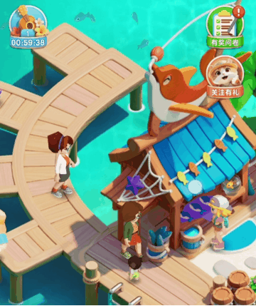 腾讯光子测试了一款三消+经营游戏，美术卷出了新高度