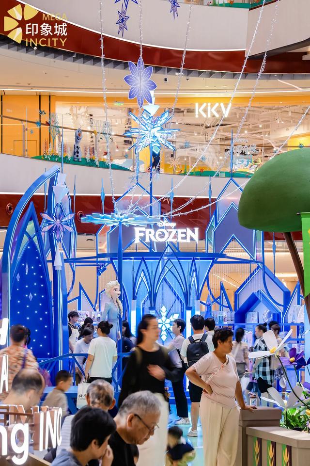 迪士尼冰雪奇缘夏雪节落地上海 南翔印象城MEGA开启夏日奇幻盛宴