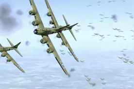 二战德国空军如何对付美军B17重型轰炸机，这并不是一件轻松的活图片