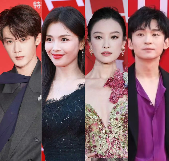 北京晚宴暴露咖位，檀健次靠边坐，刘涛董子健硬挤，C位都是大佬