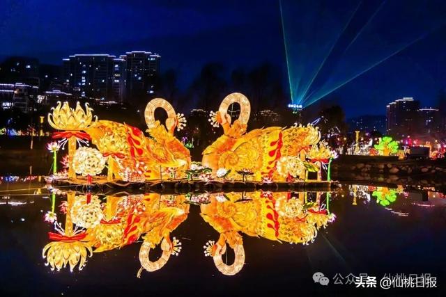 星河璀璨！来仙桃，游新春灯会！