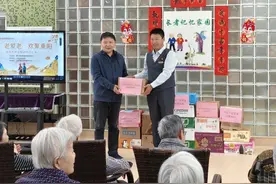 开心、贴心、暖心，他们为敬老院送上重阳祝福图片