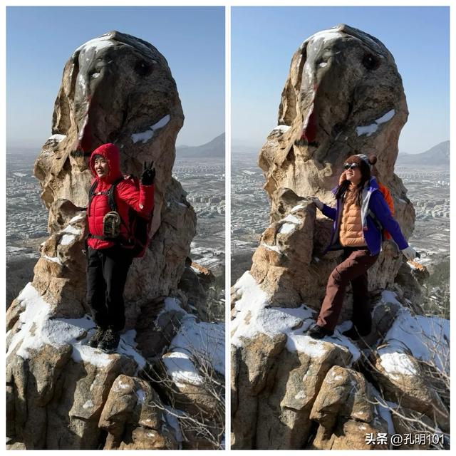 寒风瑟瑟雪世界～嵩山峻极峰赏雪记