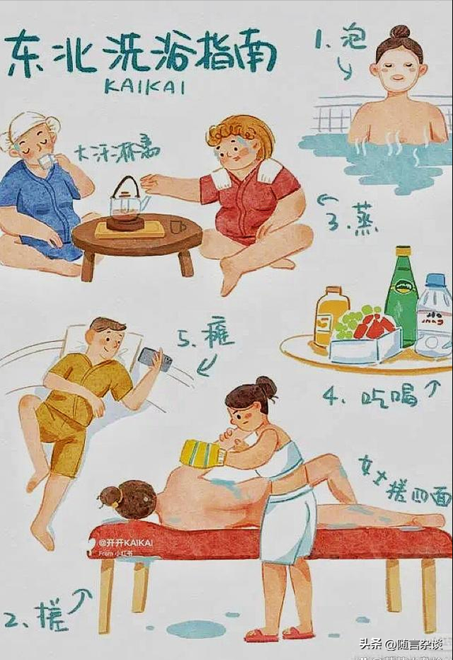 哈尔滨又出新花样，洗澡整出了鸳鸯锅，东北的泡澡文化有多执着啊