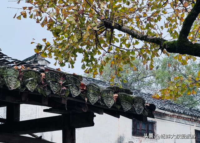 这个“唐代古村落”秋冬太美了，有水口园林之殊，名家碑刻之雅！