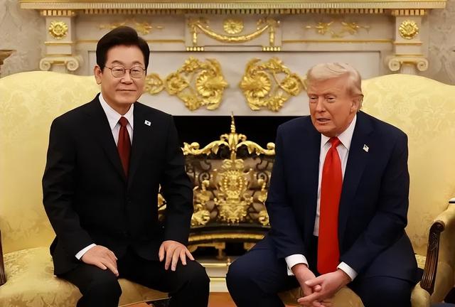 面见特朗普，李在明一语惊人：期待有一天，您能在朝鲜打高尔夫球
