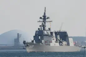 日本军舰侵入领海，离浙江不到20公里，中方要求彻查，日本称误会图片