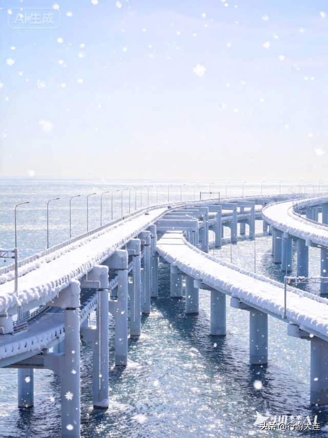 大连初雪不过瘾？来看看尽兴版本！