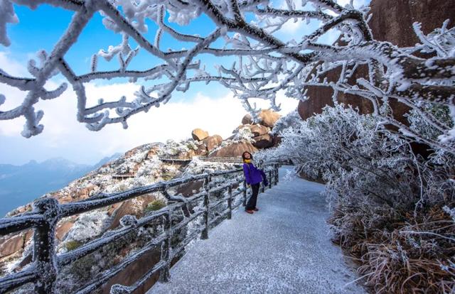 大寒雪落灵山！冬日限定美景已陆续上线