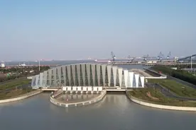 浦东最大单体泵闸工程——赵家沟东泵闸正式完工丨项目新进展图片