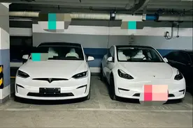 提特斯拉 Model X plaid后，与特斯拉Model Y的感官对比图片