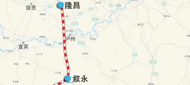 四川隆泸叙铁路要通车了!