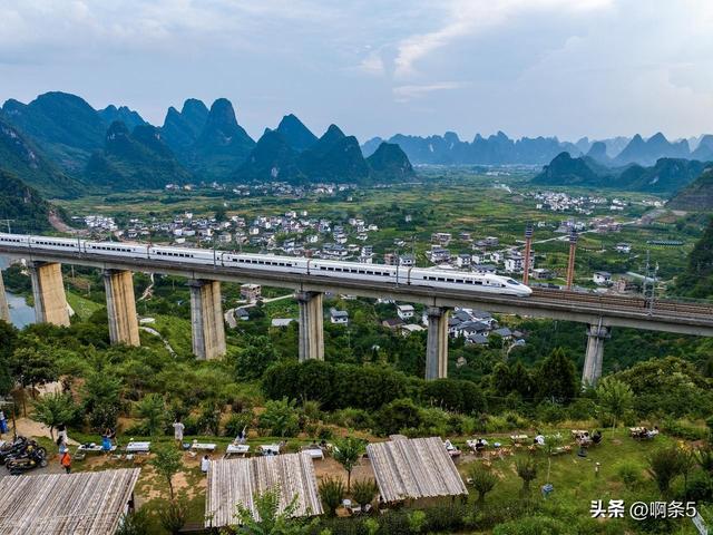 桂林列车景点打卡