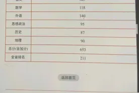 喜报来了，高考成绩出来了：三妹女儿653分，小堂妹儿子647分图片