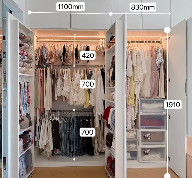 做定制柜前必看！这4类柜子的黄金尺寸请收好，少踩坑还省钱！