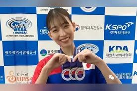 ​日本妹子森川葵又赢了！参加“叠杯亚洲赛”夺金奖！图片