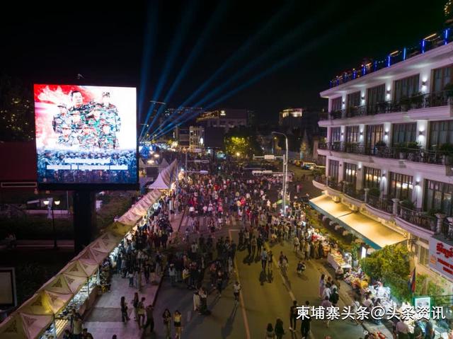 金边步行街累计接待游客超571万人次