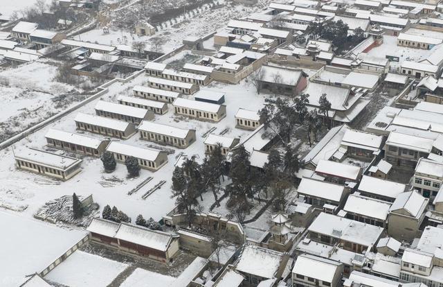 快来围观山西临汾的降雪美景