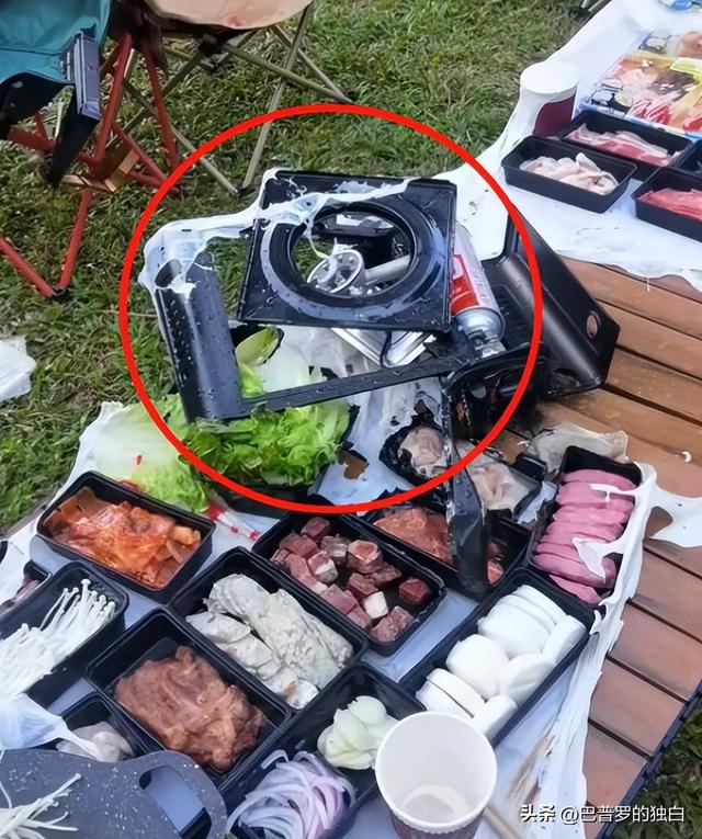 全女野营卡式炉爆炸后：甩锅商家失败，神操作被还原，曝更多细节