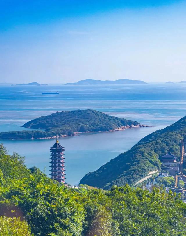 普陀山的海天佛国，居然真的能让人瞬间平静下来！