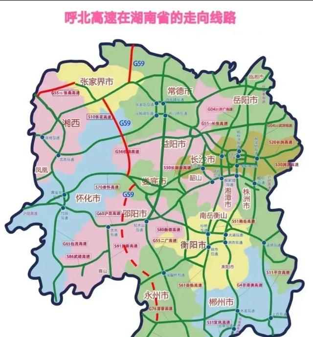 湖南一山区高速预计明年建成，全长约82公里，沅陵1小时到张家界