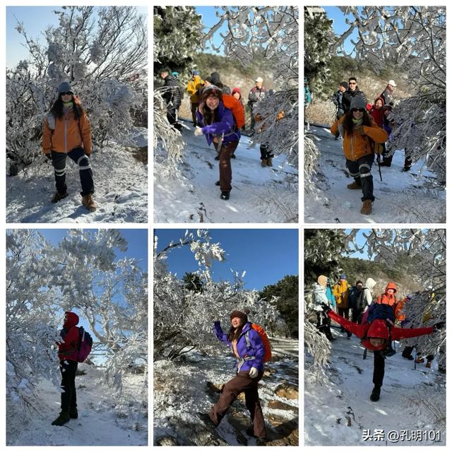 寒风瑟瑟雪世界~嵩山峻极峰赏雪记